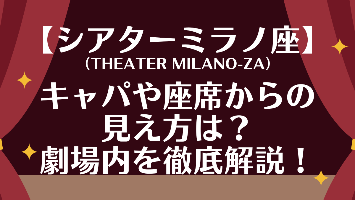 シアターミラノ座